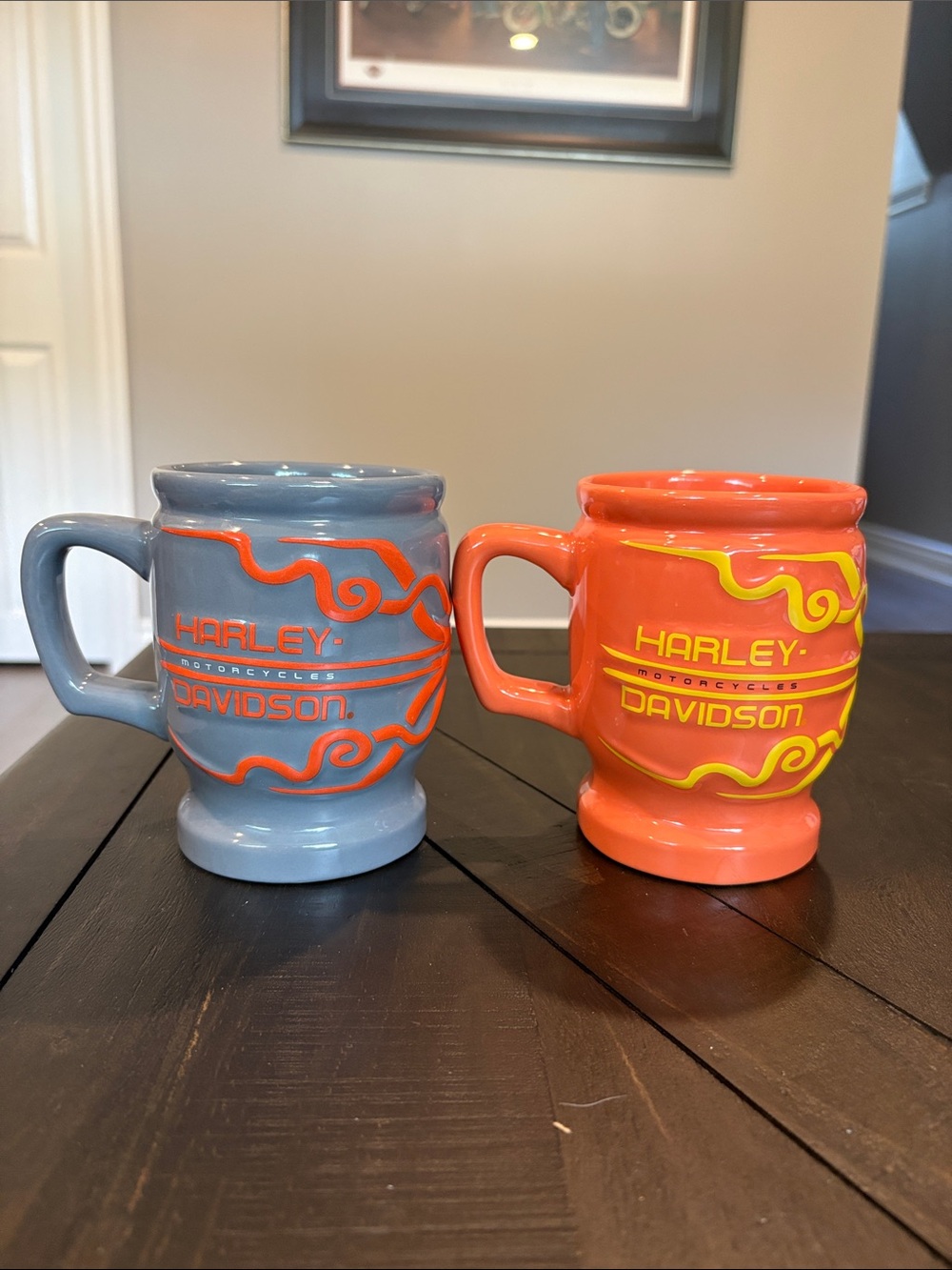 Set of 2 Harley-Davidson Coffee Mugs